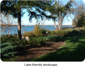 Lake-friendly landscape